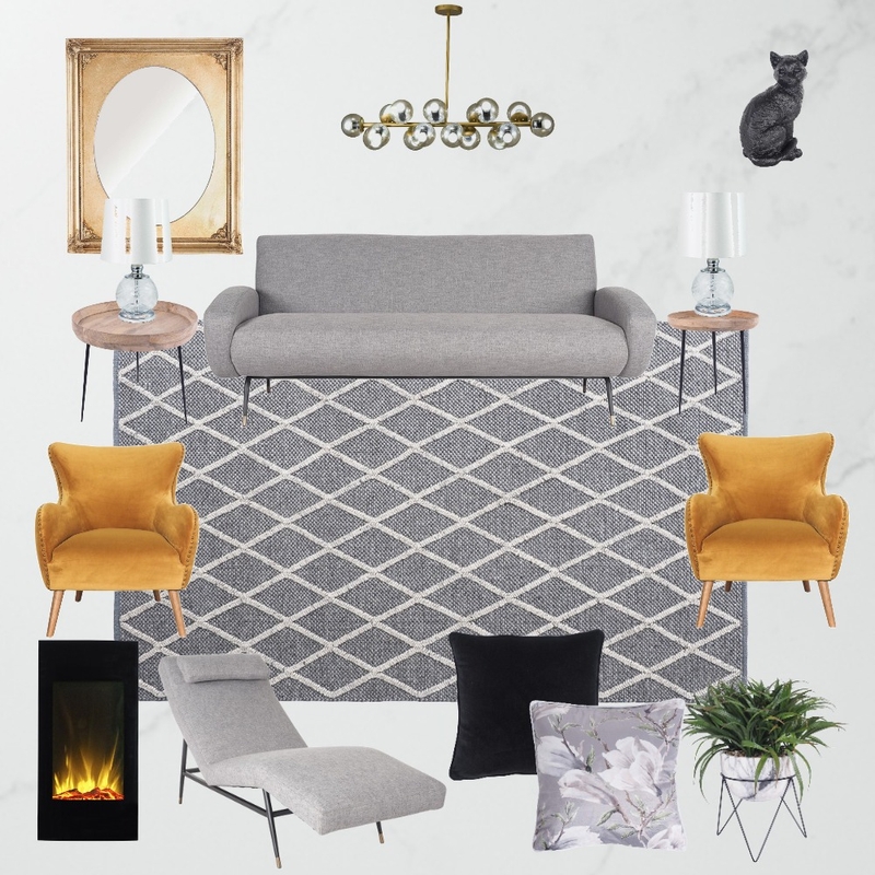 Soft Industrial Mood Board by Eseri on Style Sourcebook