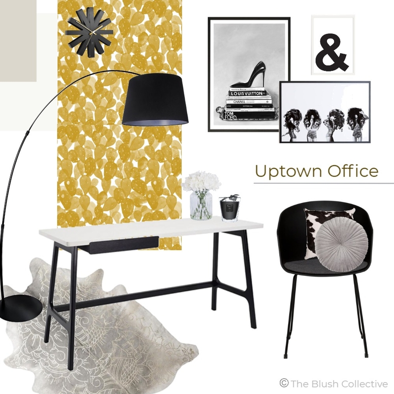 Uptown Office Mood Board by TheBlushCollective on Style Sourcebook