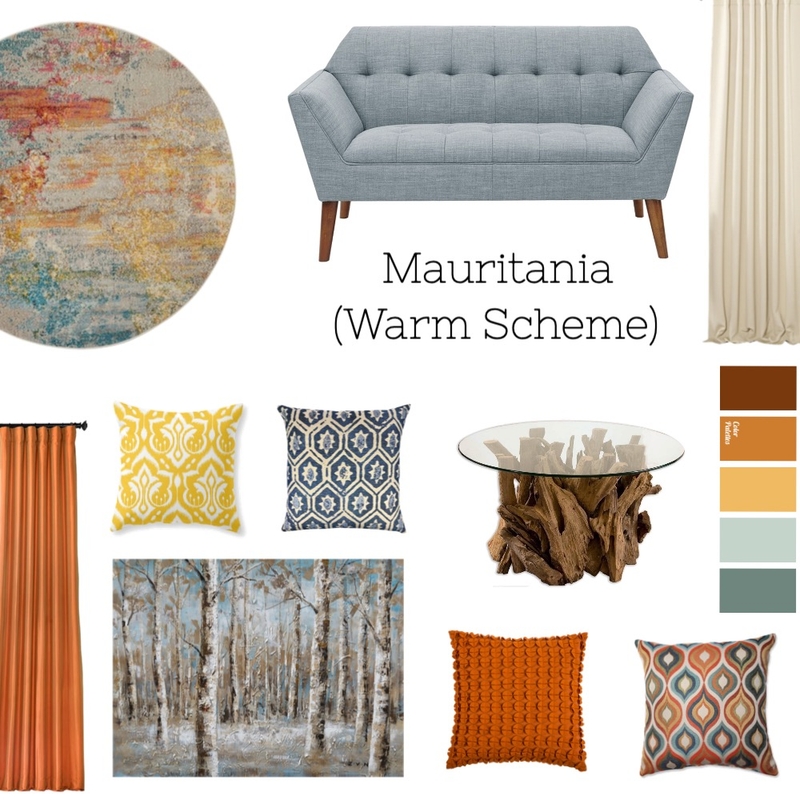 Mauritania Mood Board by alyssaig on Style Sourcebook