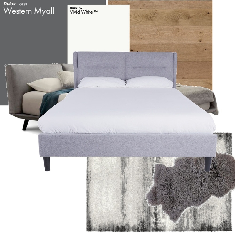 Soft Industrial Master Bedroom #1 Mood Board by anacorteschica on Style Sourcebook