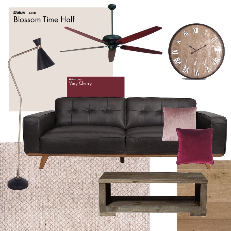 Soft Industrial Living Room Mood Board by coyote on Style Sourcebook