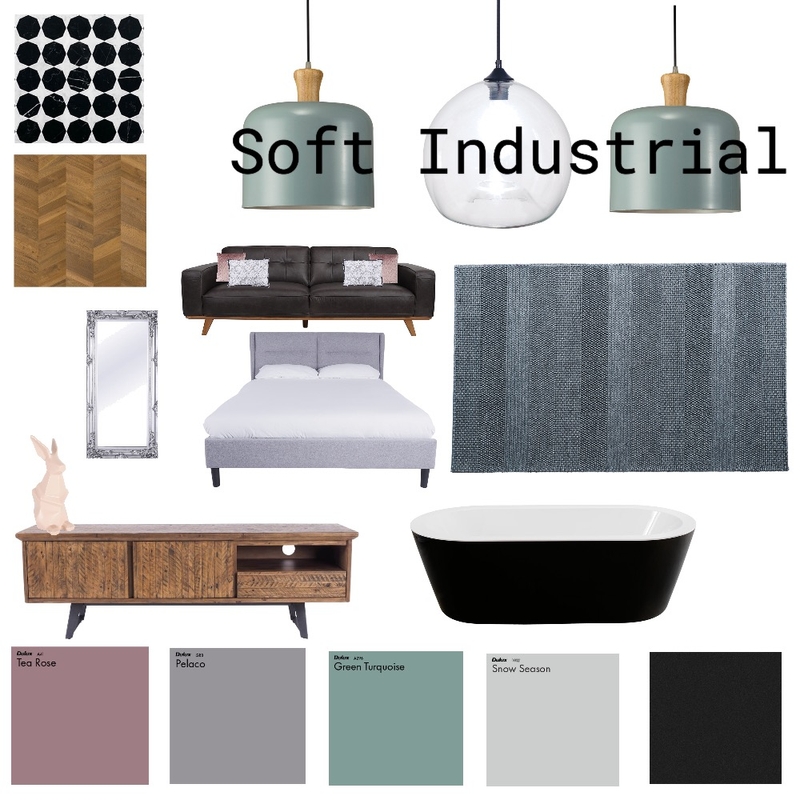 Soft Industrial Mood Board by nonsense on Style Sourcebook