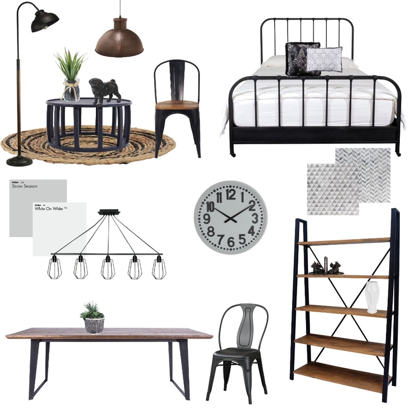 Industrial Mood Board by Lauren_star13 on Style Sourcebook