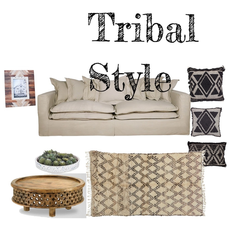 Tribal Style Mood Board by Thevillagebungalow on Style Sourcebook