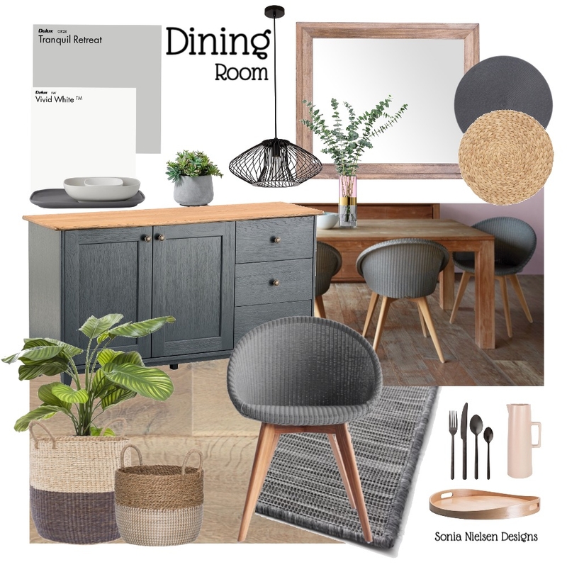 Dining Room A9 Mood Board by SoniaNielsen on Style Sourcebook