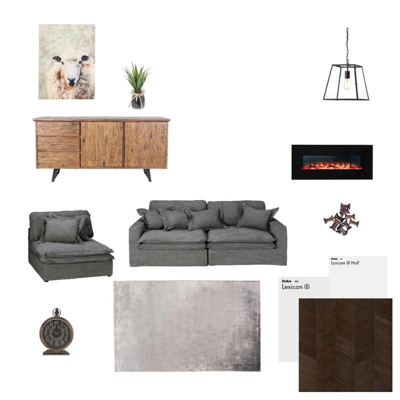 Soft Industrial Mood Board by sallycasotti on Style Sourcebook