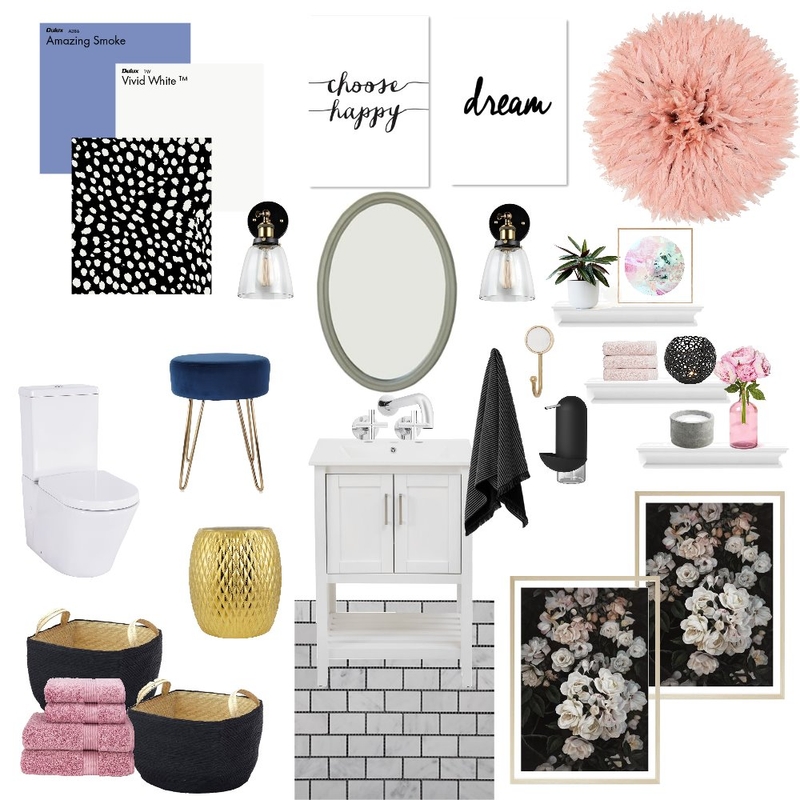 Half Bath Mood Board by shandathomas on Style Sourcebook