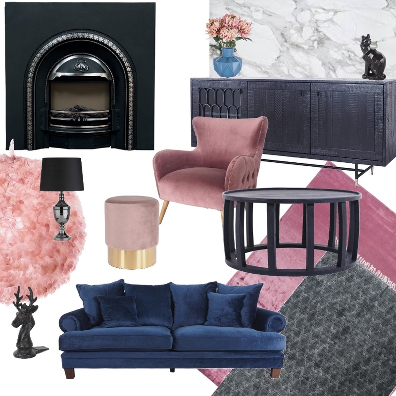 Bold &amp; Glam Mood Board by heathernethery on Style Sourcebook