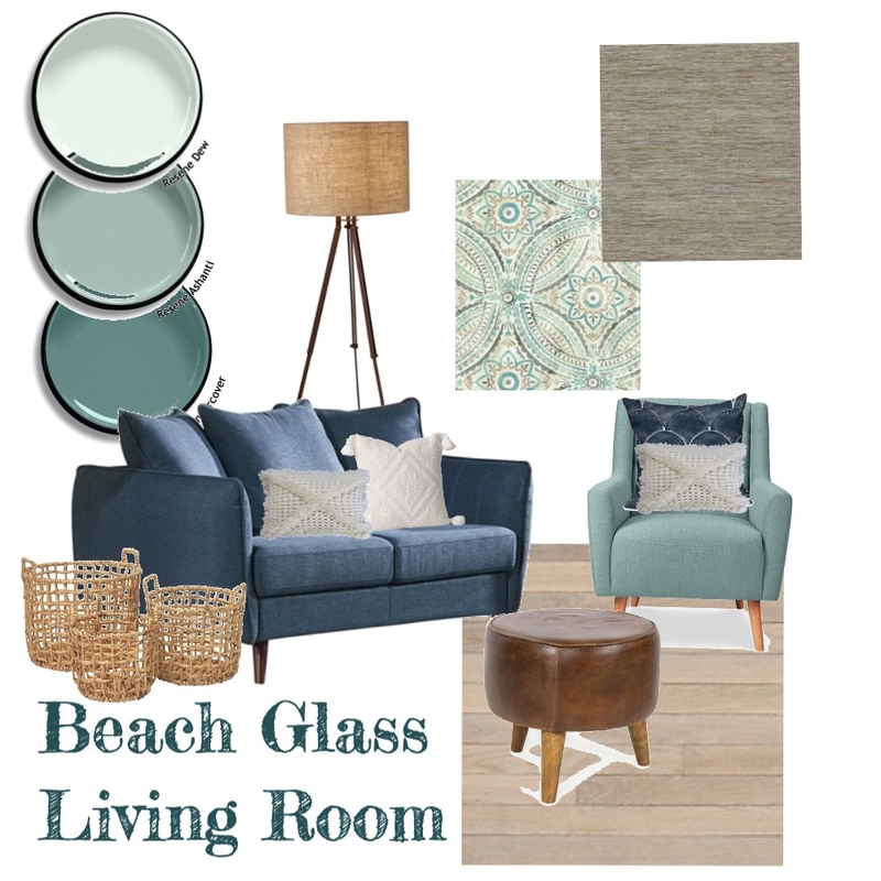 Beachglass Living Room Mood Board by SusanneEdwards on Style Sourcebook