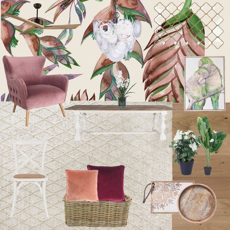 Tropical and Lush Mood Board by Eseri on Style Sourcebook