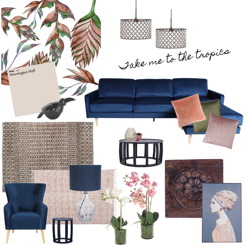 Take me to the tropics Mood Board by KMH on Style Sourcebook