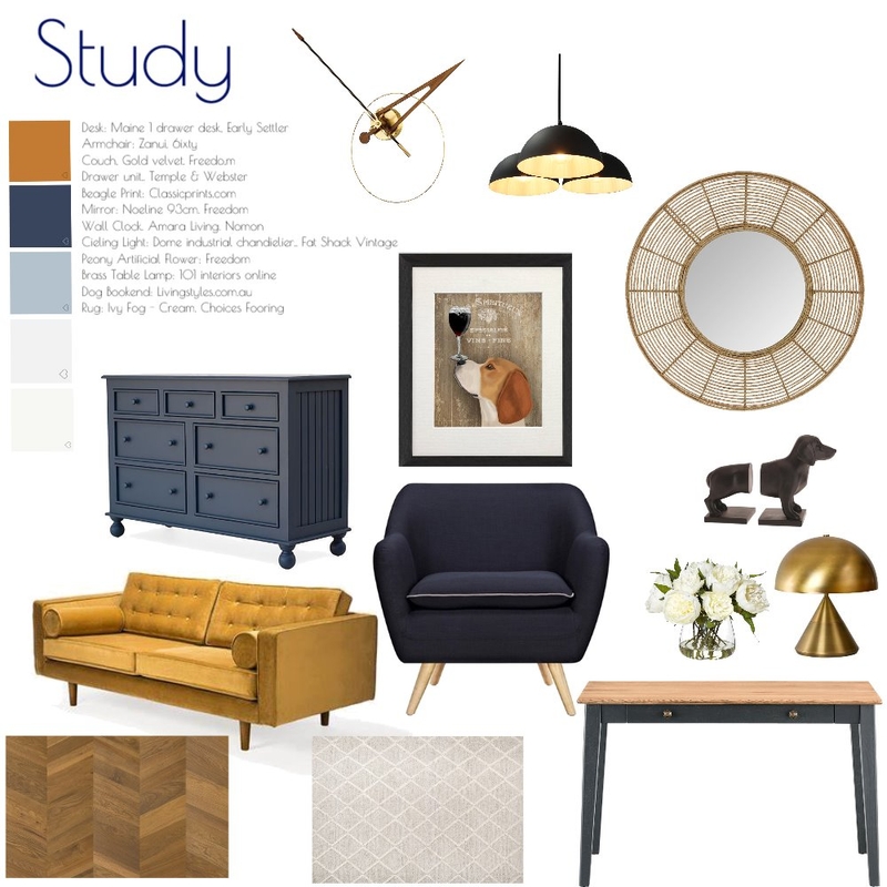 M9 Study Mood Board by RJensen on Style Sourcebook