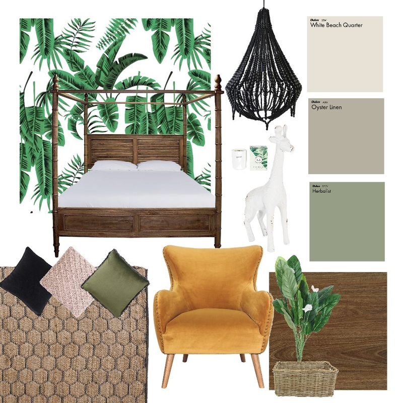 tropical Mood Board by bronteperry on Style Sourcebook