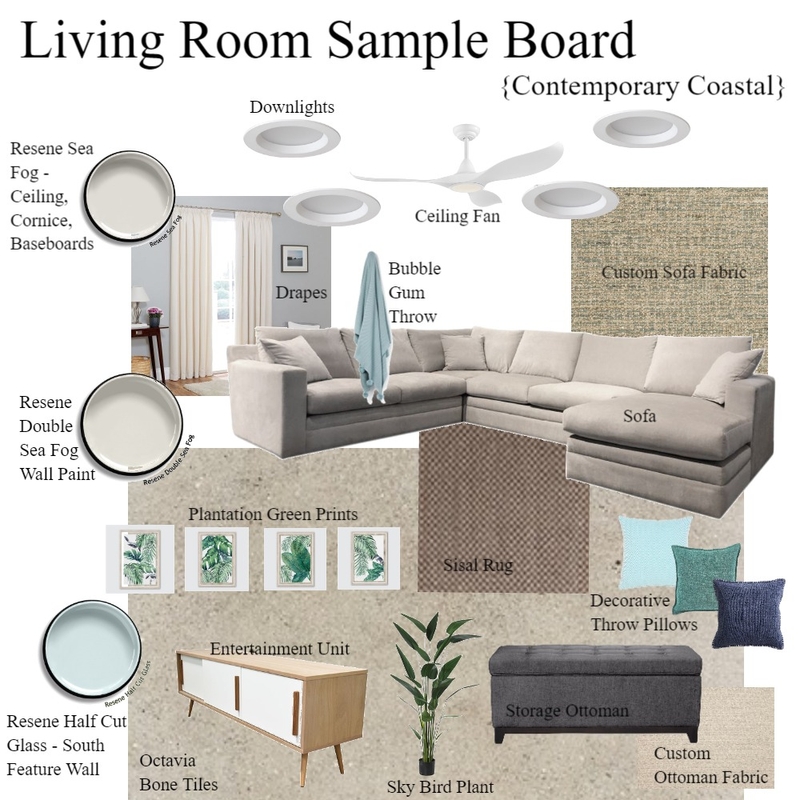 Lounge Sample Board IDI Mood Board by DonnaS on Style Sourcebook