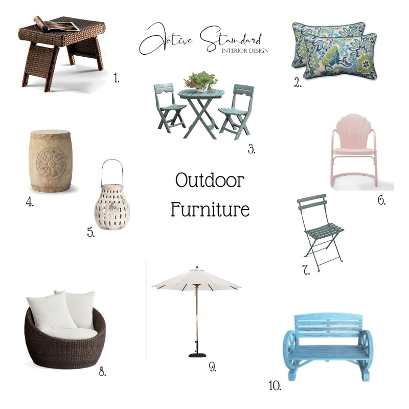 Outdoor Furniture Blog Mood Board by ctoldo12 on Style Sourcebook