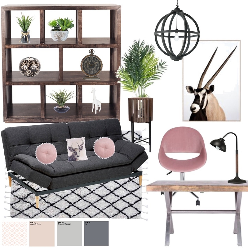 Dream study / guest room Mood Board by tj10batson on Style Sourcebook