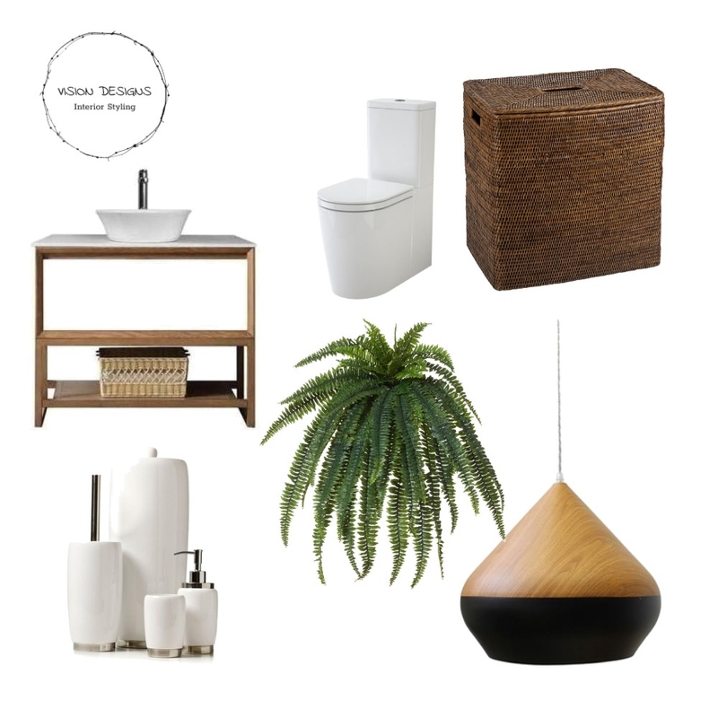 Bathroom Mood Board by Vision design  on Style Sourcebook