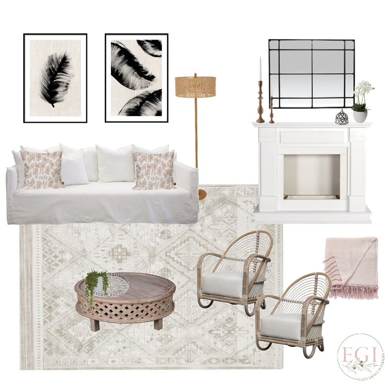 Cosy Living Room Mood Board by Eliza Grace Interiors on Style Sourcebook