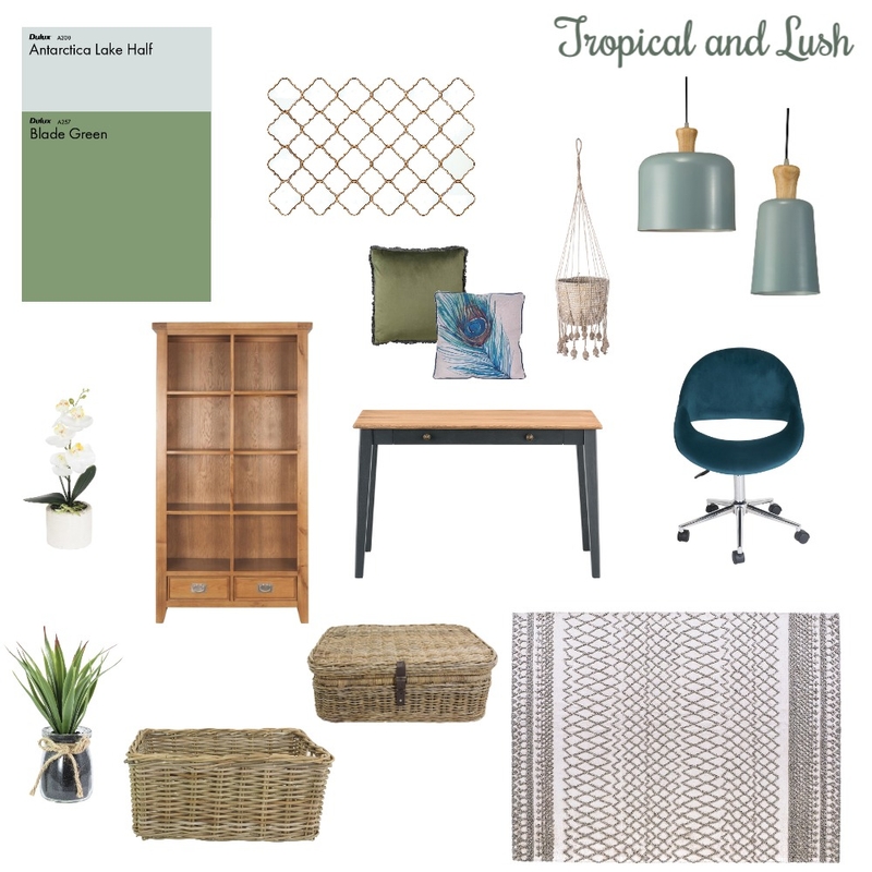 Tropical and Lush Mood Board by penny.lane.2 on Style Sourcebook