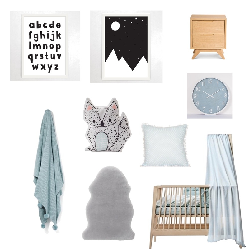 baby boy room Mood Board by Six Pieces Interior Design  Qualified Interior Designers, 3D and 2D Elevations on Style Sourcebook