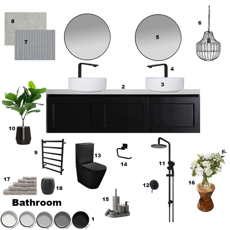 Bathroom Mood Board by laurelle on Style Sourcebook