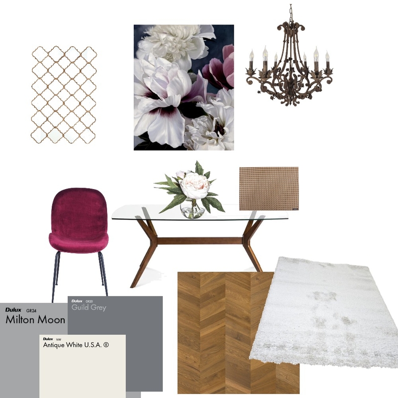 luxe retro dining Mood Board by KellieC on Style Sourcebook