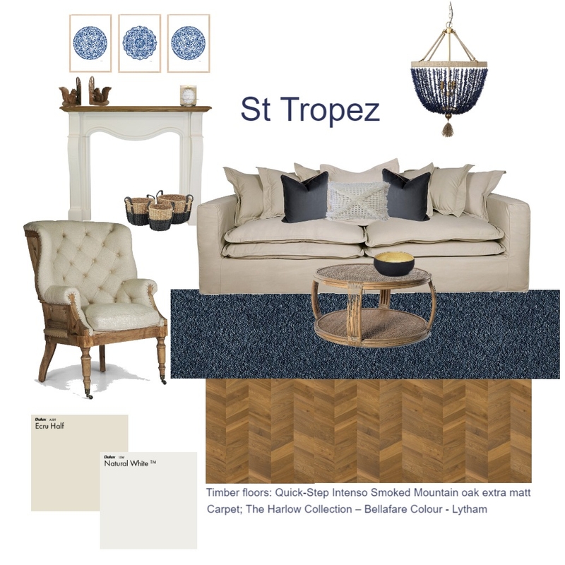 St Tropez Mood Board by Karine on Style Sourcebook