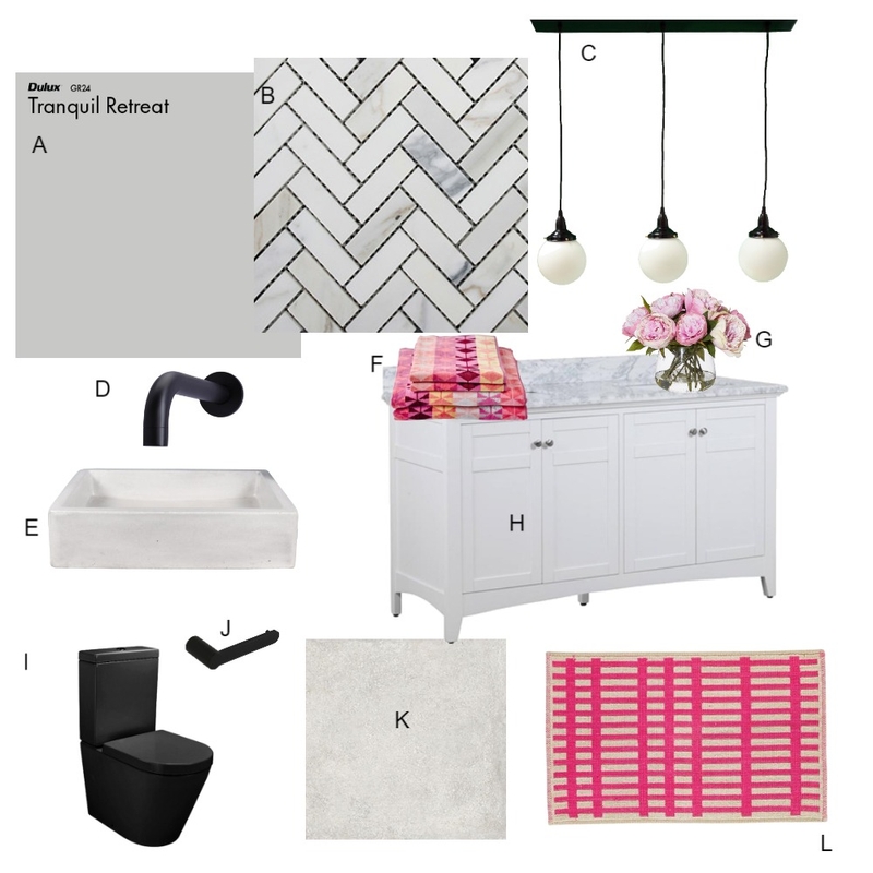 bathroom moodboard Mood Board by LEAHM on Style Sourcebook