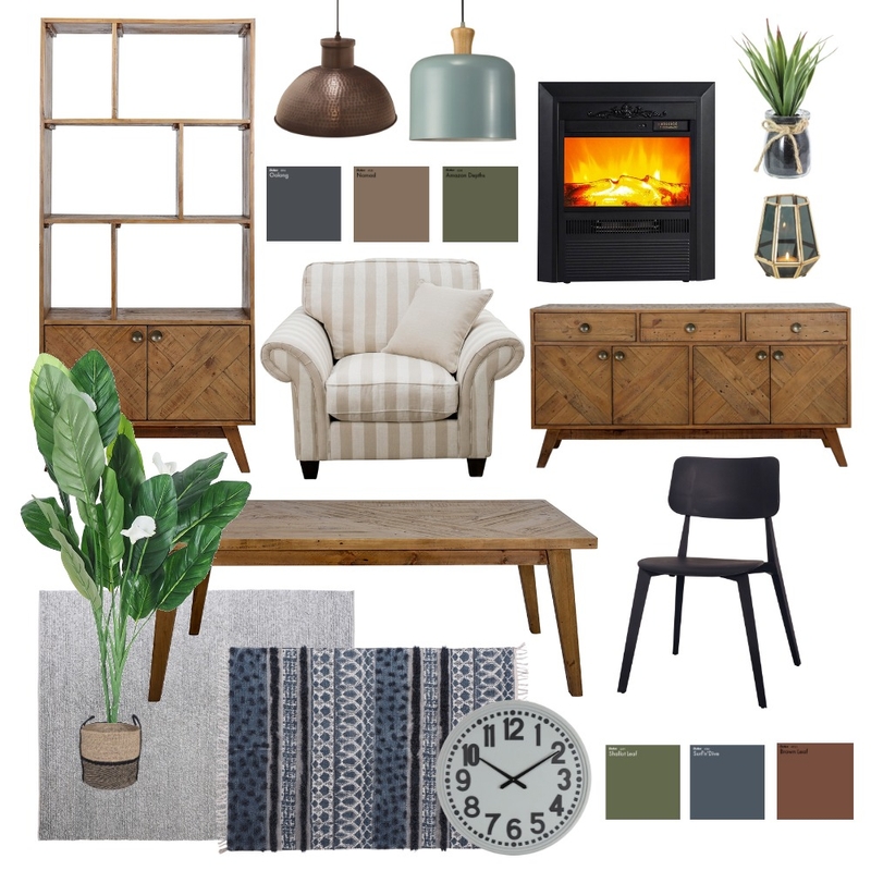 Country Retreat Mood Board by Katodesign_ on Style Sourcebook