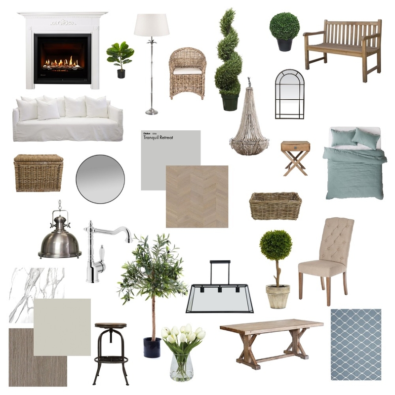 Hamptons Mood Board by WaldorfGrangeBuild on Style Sourcebook