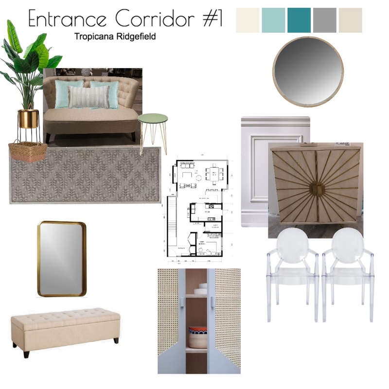 Entrance Corridor Tropicana Ridgefield #1 Mood Board by SharifahBahiyah on Style Sourcebook