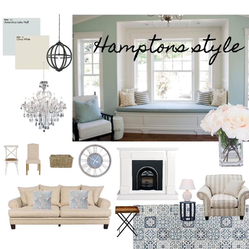 Hamptons Mood Board by ShereeHillier on Style Sourcebook