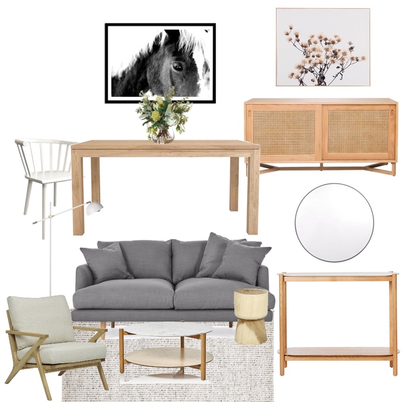 Living/Dining Look 1 Mood Board by rosepolglase on Style Sourcebook