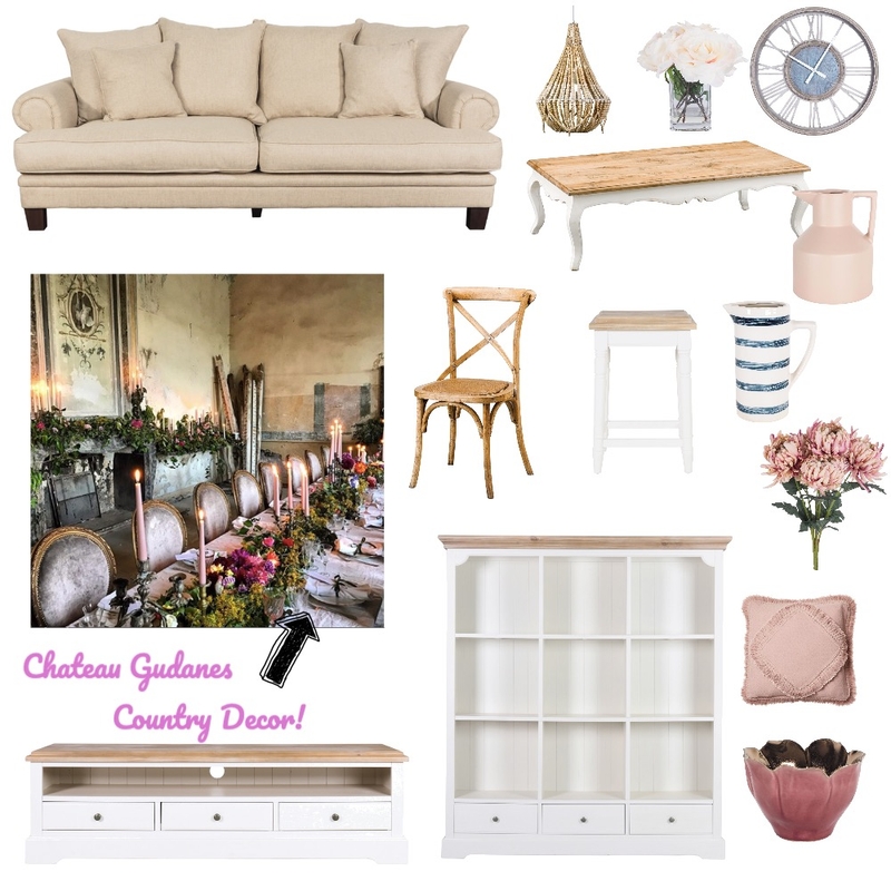 Country Decor Mood Board by sallyjones on Style Sourcebook