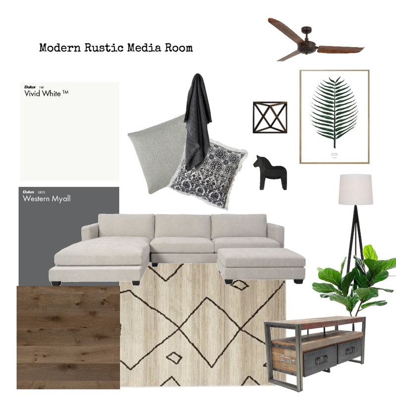 IDI Media Room Mood Board by aligndesign on Style Sourcebook