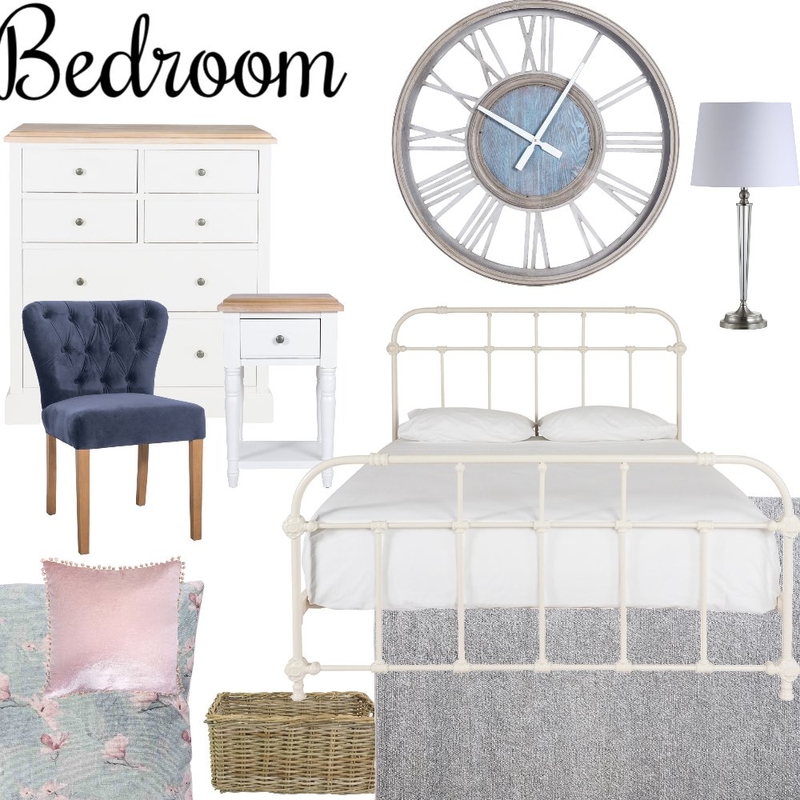 Hamptons Bedroom Mood Board by sharna on Style Sourcebook