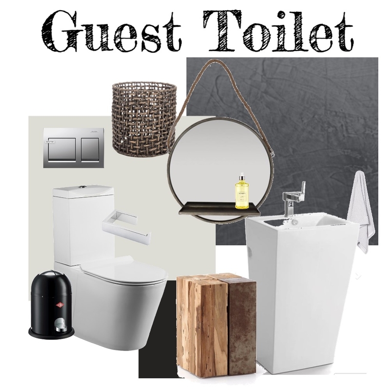 IDI: Guest Toilet Mood Board Mood Board by kiarafernandes on Style Sourcebook