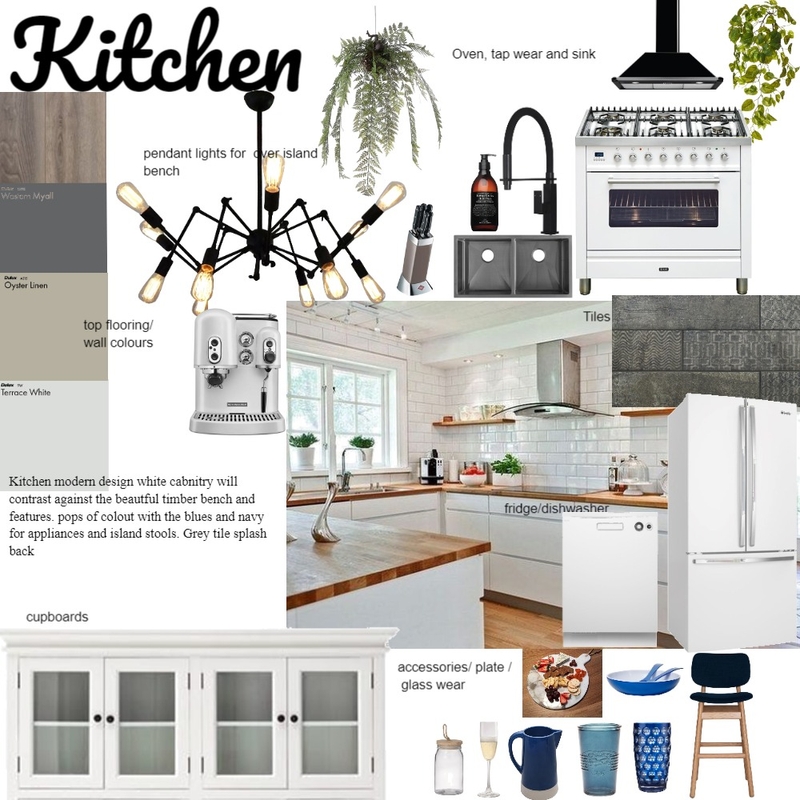 kitchen Mood Board by jenniferblake on Style Sourcebook