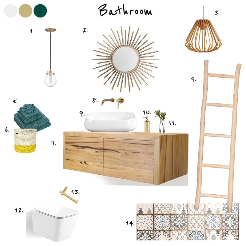 IDI Bathroom Mood Board by yunlu on Style Sourcebook