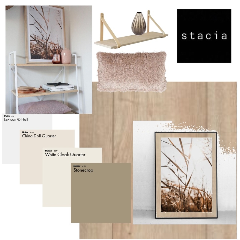 Stacia Mood Board by Rebecca White Style on Style Sourcebook