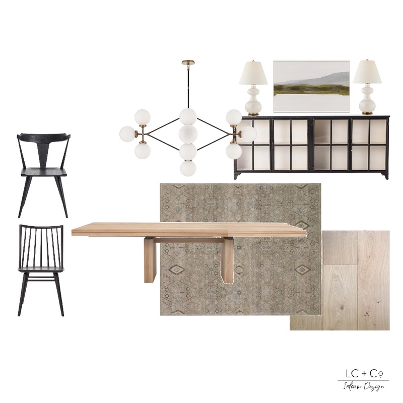 Dining Room Mood Board by LC + Co. Design Studio on Style Sourcebook