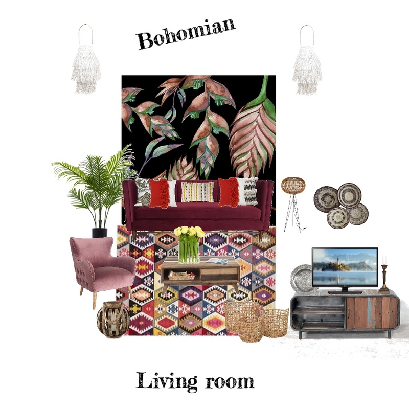 BOHO Mood Board by Rahel on Style Sourcebook