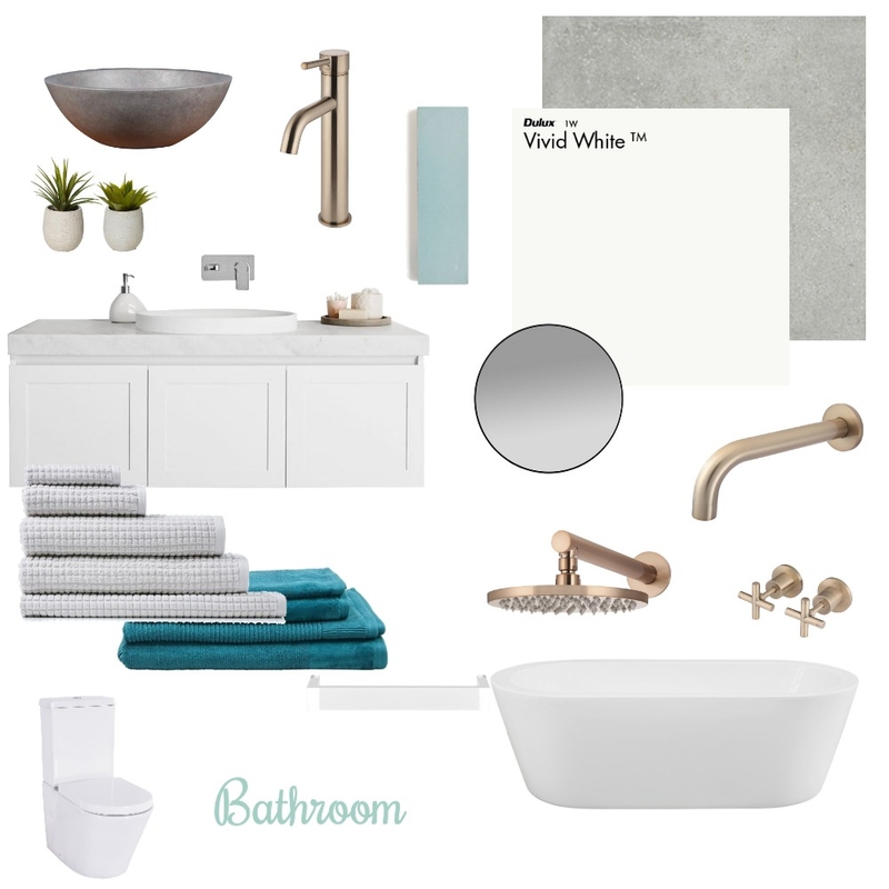 Bathroom Mood Board by panderson on Style Sourcebook