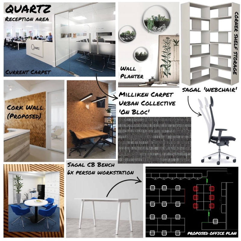 Quartz - Reception Area Mood Board by LizHookway on Style Sourcebook