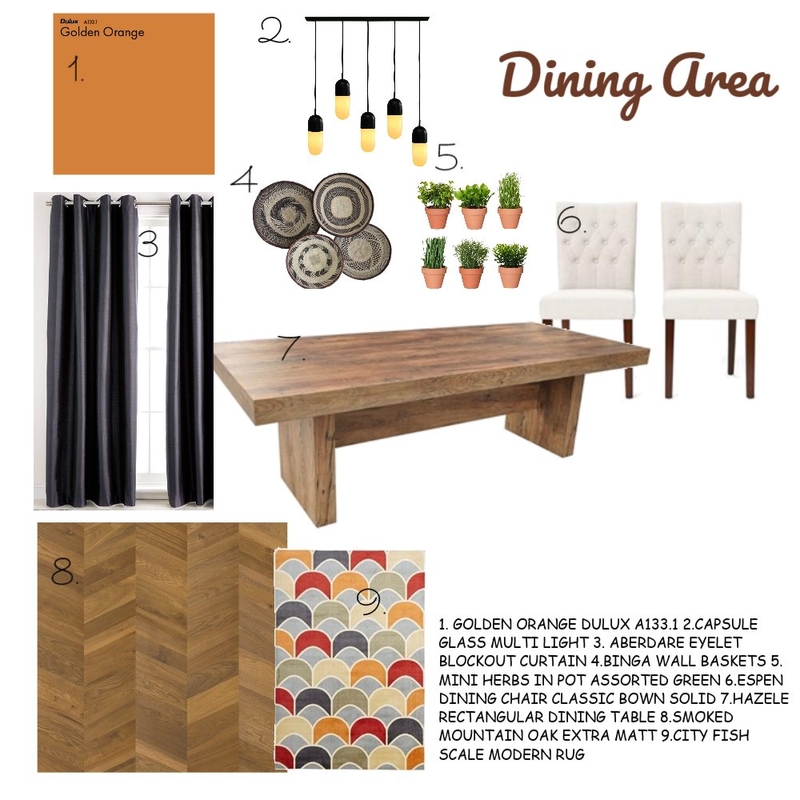 Dining Room Mood Board by Jackieh on Style Sourcebook