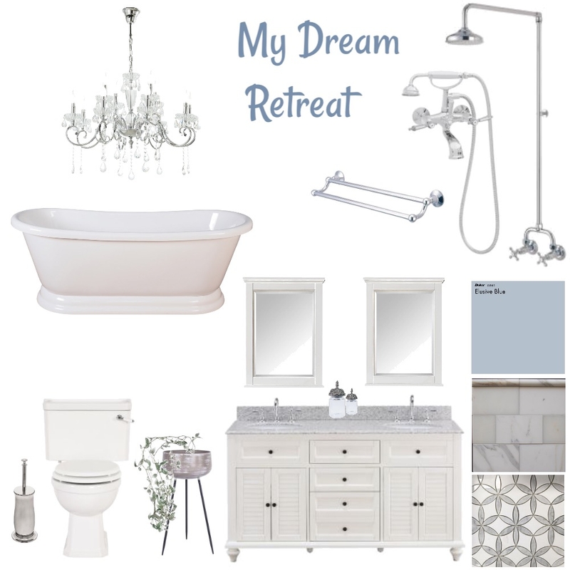 Bathroom goals Mood Board by tj10batson on Style Sourcebook