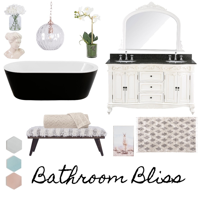 Bathroom Bliss Mood Board by Natalie V on Style Sourcebook