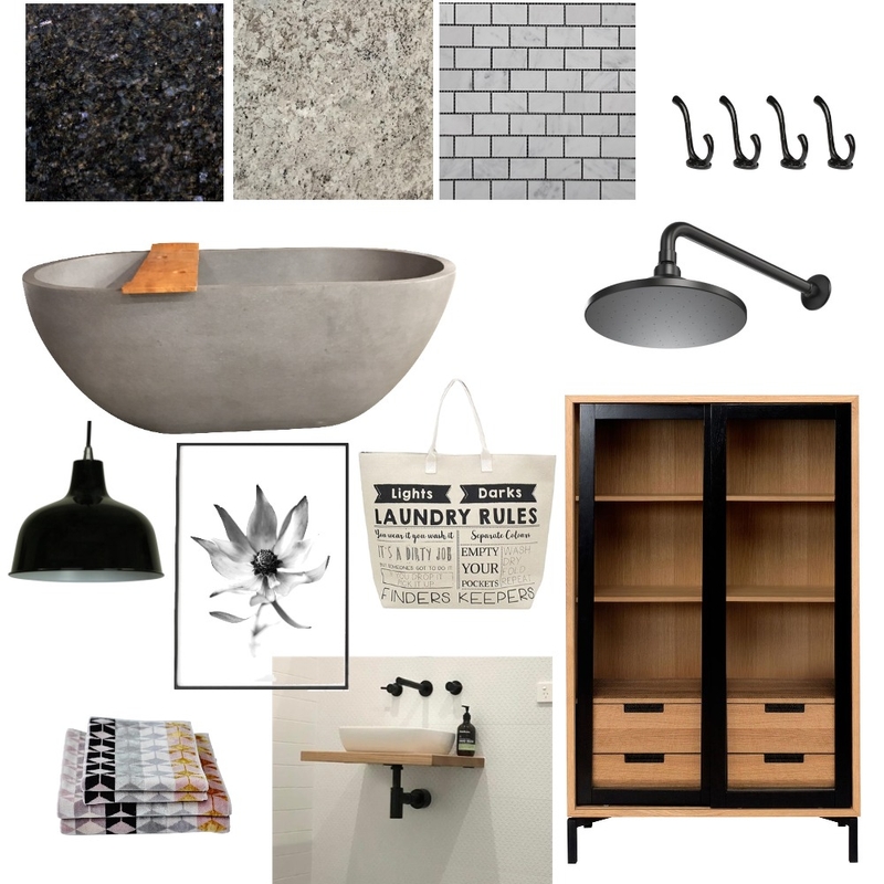 bathroom Mood Board by oohhoo on Style Sourcebook