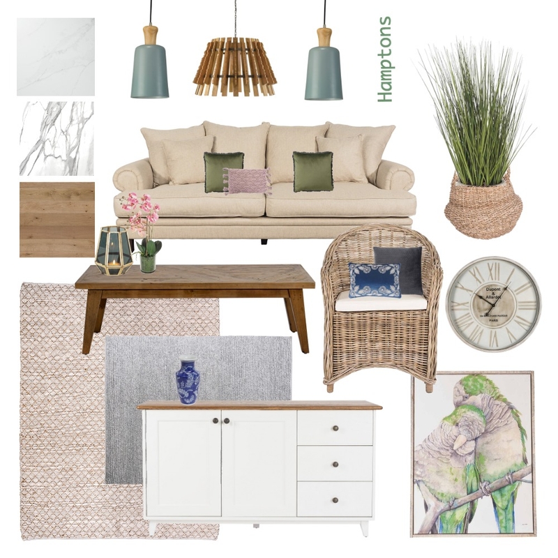 Hamptons Mood Board by Katodesign_ on Style Sourcebook