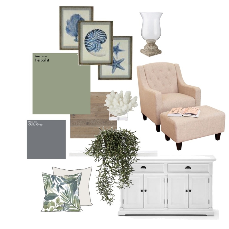 Contemporary Coastal Mood Board by NickolaBowden on Style Sourcebook